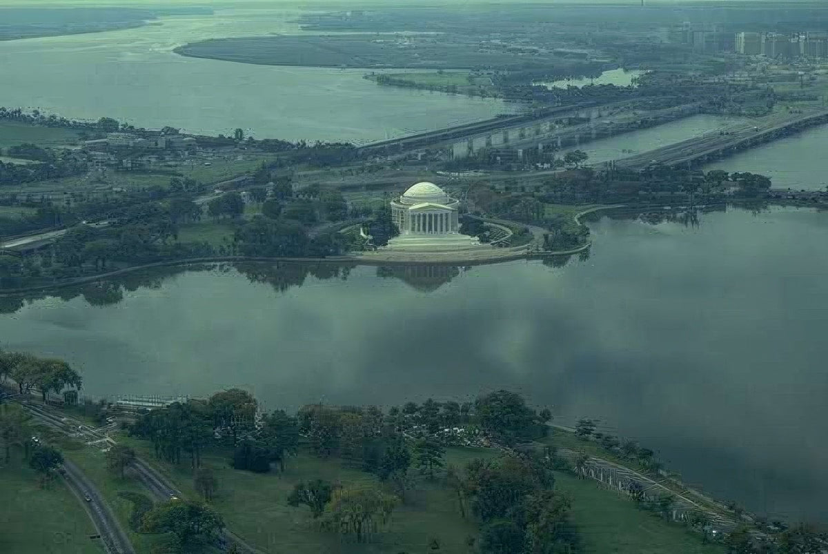 Landmark Washington Monument Potomac A4 Photo Print
