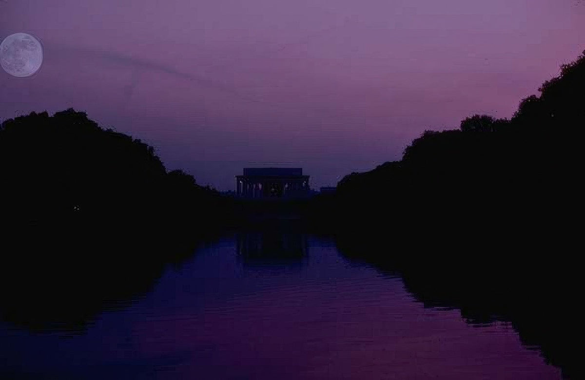 Landmark Washington Monument Reflection A4 Photo Print