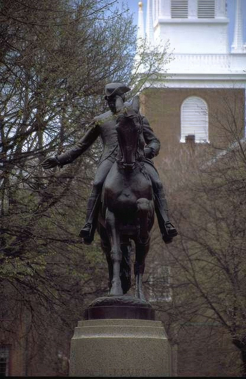 Landmark Washington Statue Philadelphia A4 Photo Print