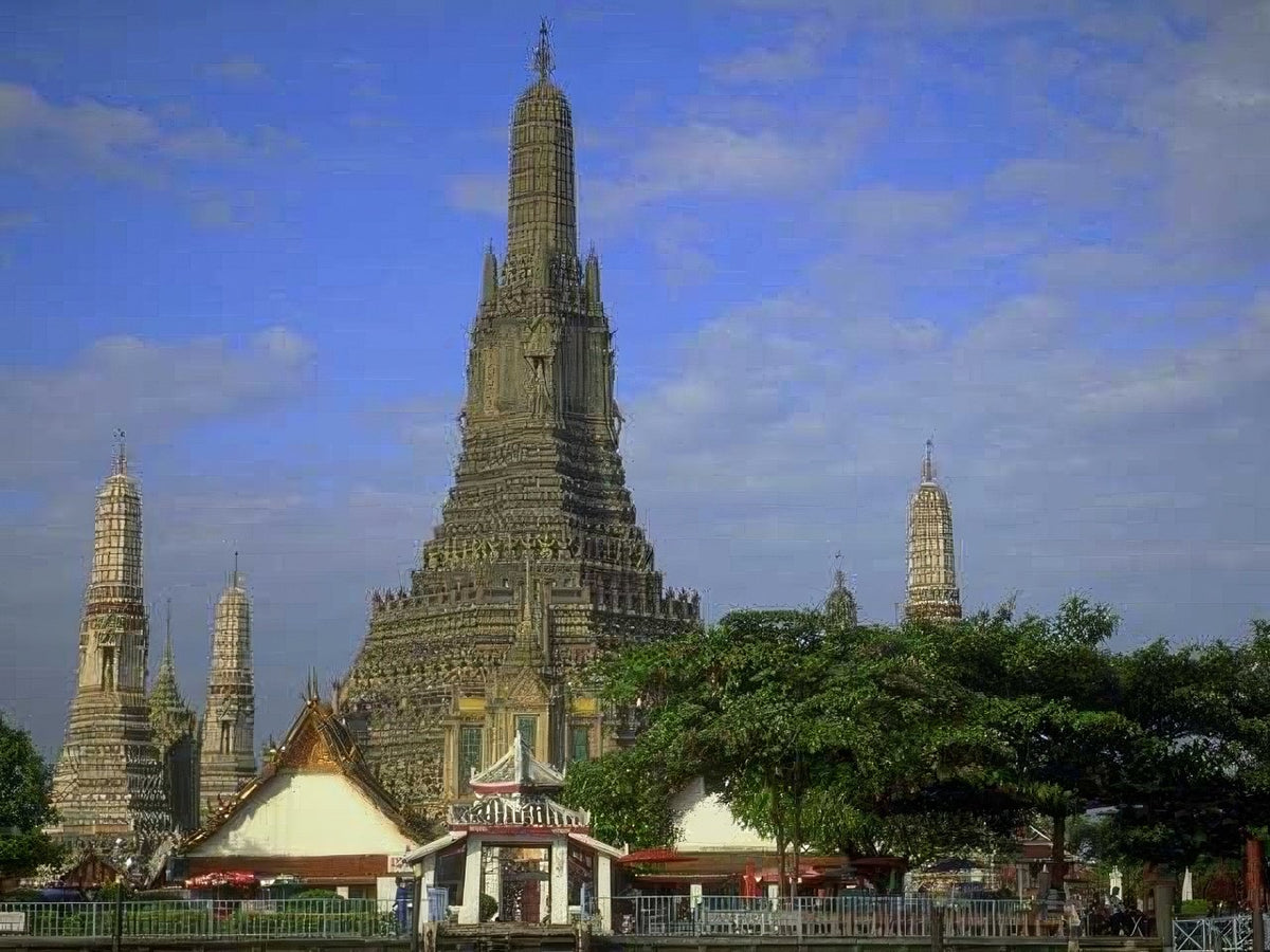 Landmark Wat Arun Bangkok 4 A4 Photo Print