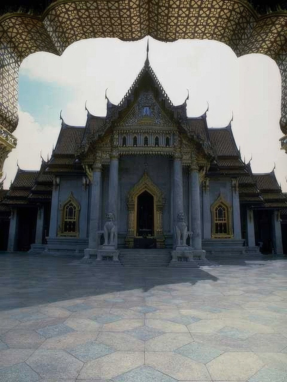 Landmark Wat Arun Temple 1 A4 Photo Print
