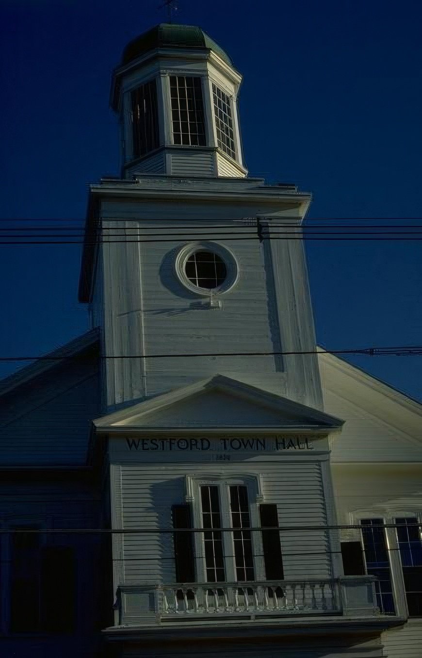 Landmark Westford Town Hall 1 A4 Photo Print