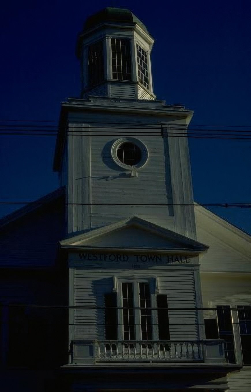 Landmark Westford Town Hall 2 A4 Photo Print
