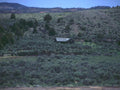 Landscape Abandoned Barn Hills A4 Photo Print