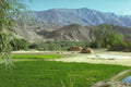 Landscape Afghan Village Landscape A4 Photo Print