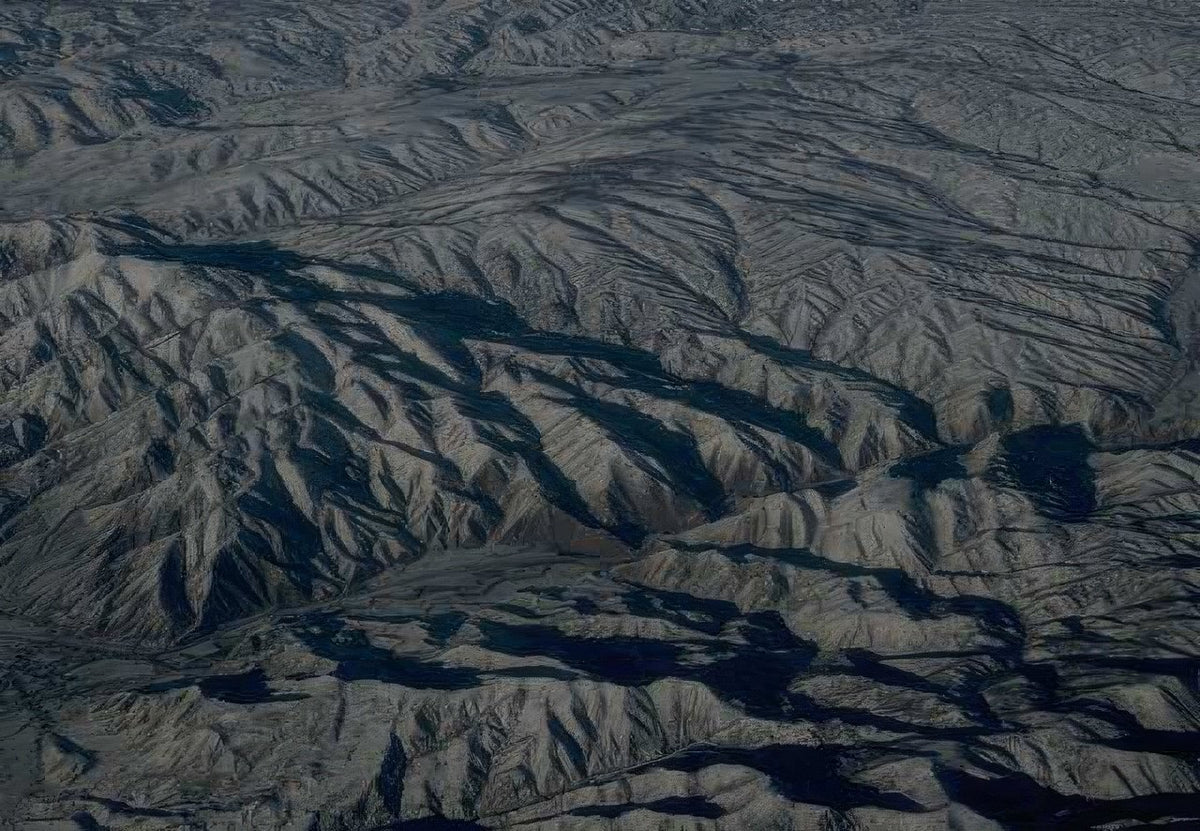Landscape Altiplano Mountains Peru A4 Photo Print