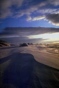 Landscape Antarctic Sunrise Dunes A4 Photo Print