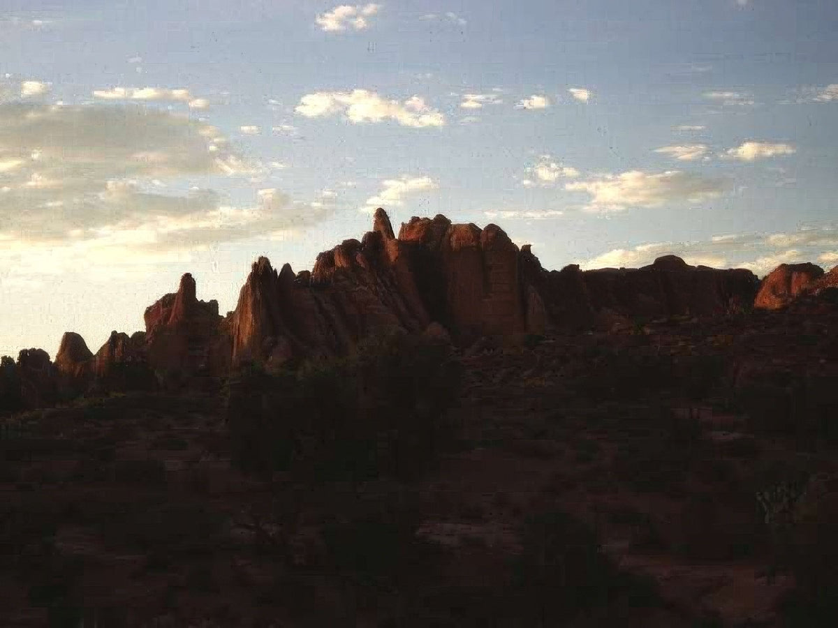 Landscape Arches Balanced Rock 1 4 A4 Photo Print