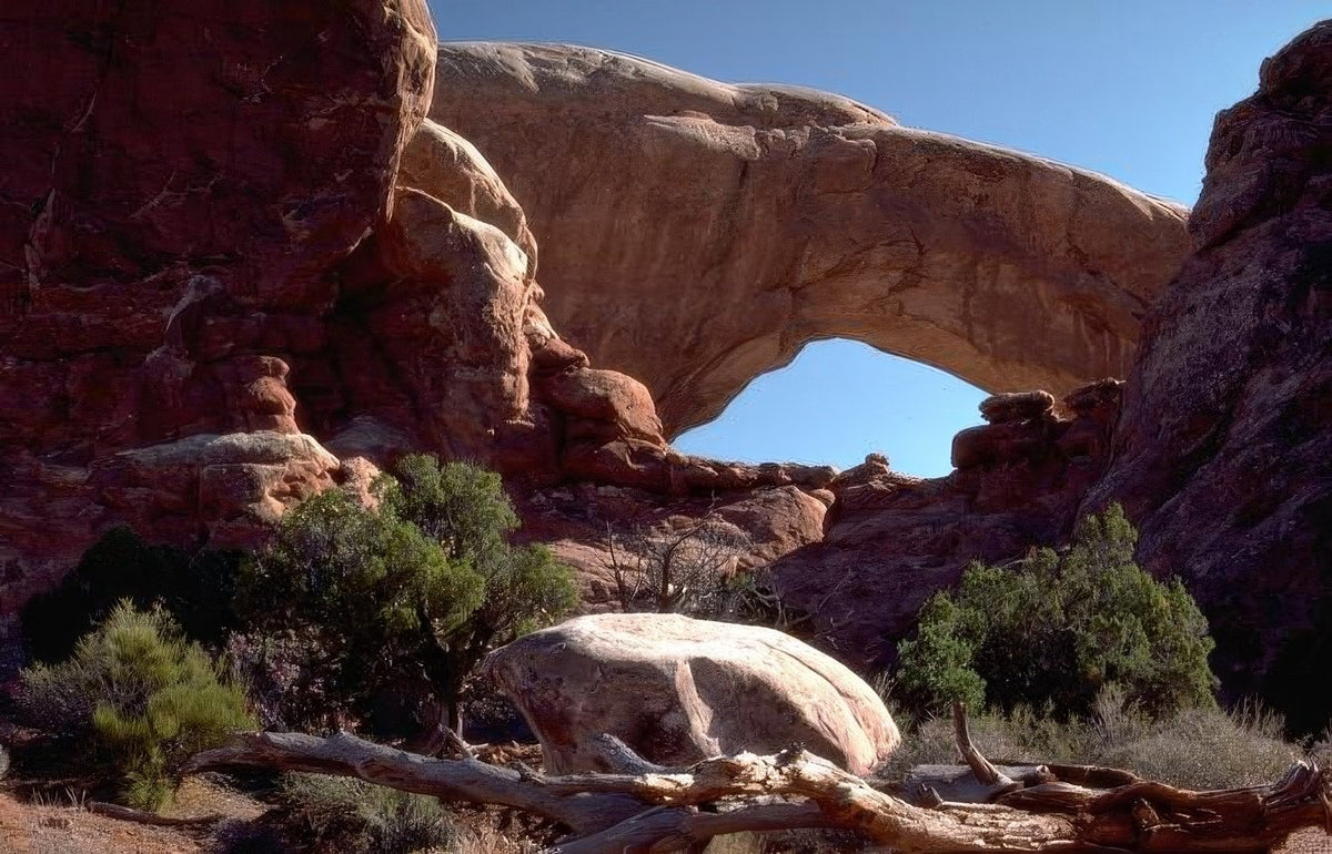 Landscape Arches Balanced Rock 2 5 A4 Photo Print