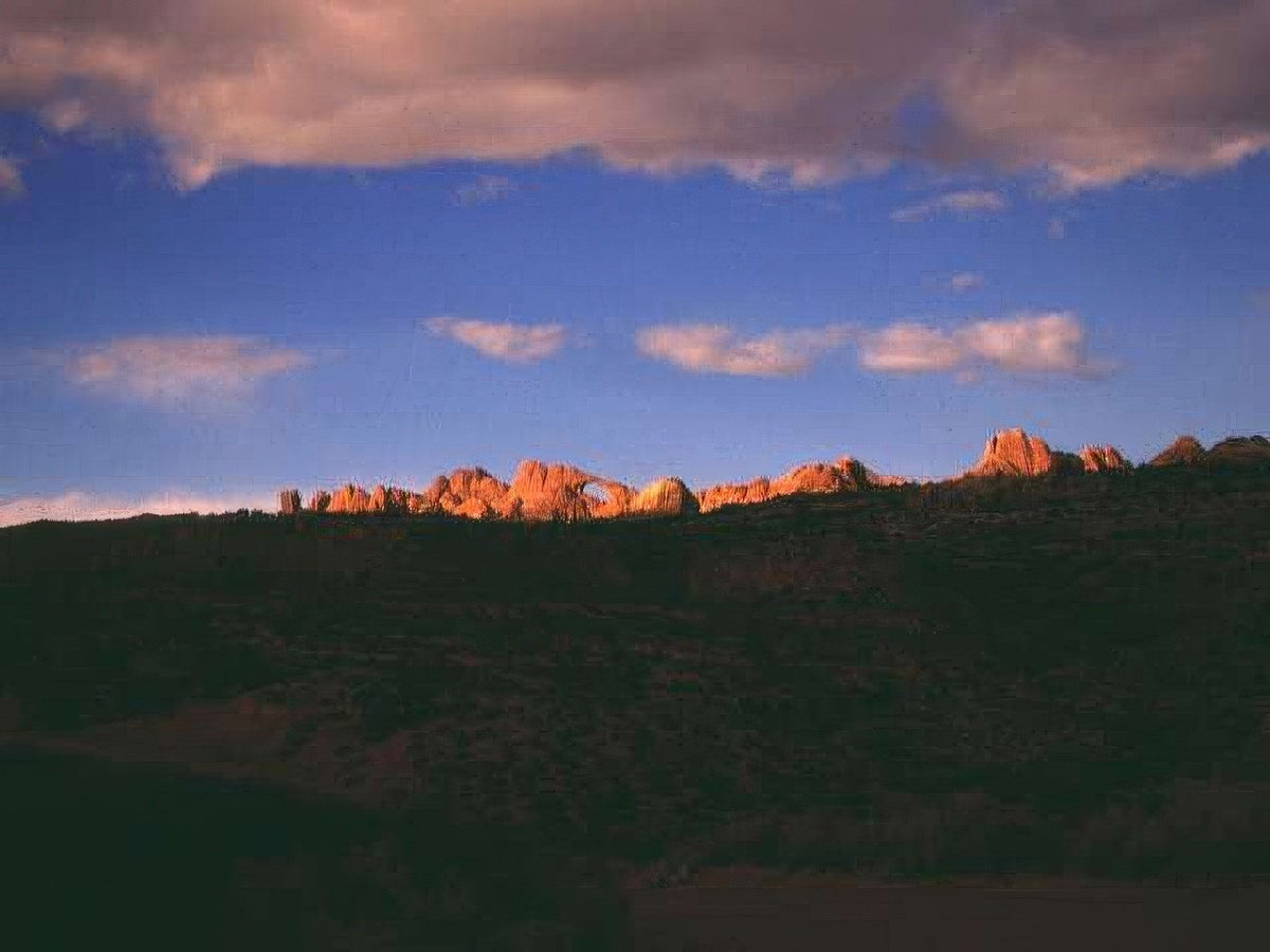 Landscape Arches Balanced Rock 4 A4 Photo Print