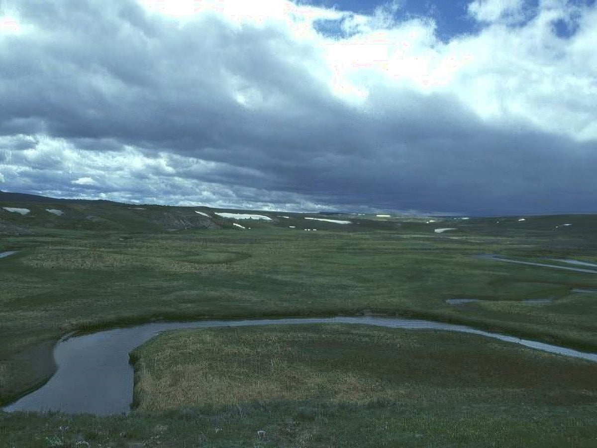 Landscape Arctic Tundra Landscape A4 Photo Print