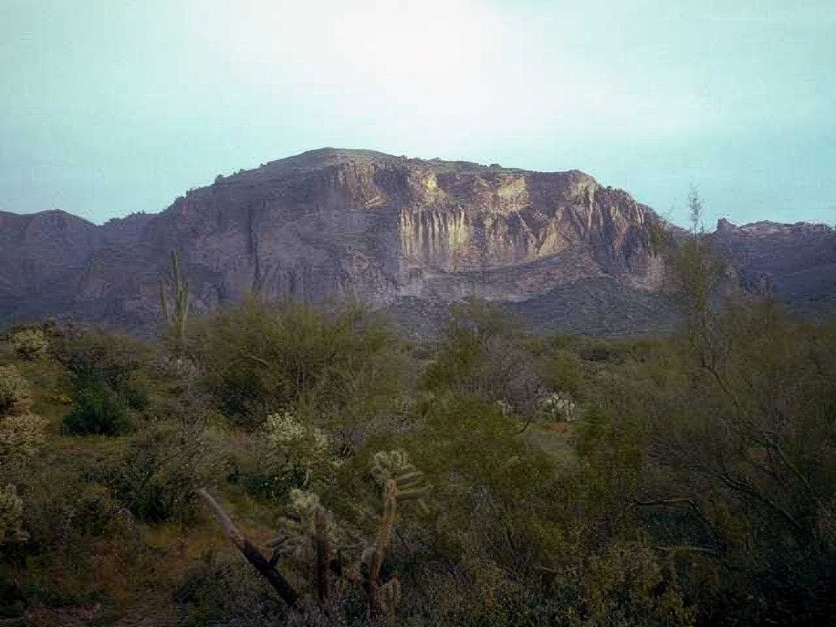 Landscape Arizona Desert Mountains 2 A4 Photo Print