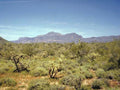 Landscape Arizona Desert Mountains 3 A4 Photo Print