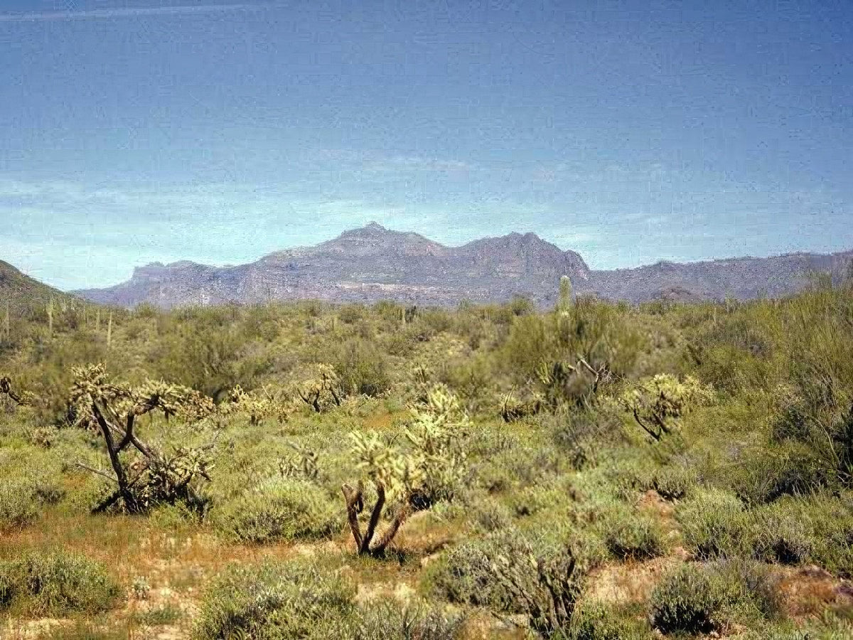 Landscape Arizona Desert Mountains 3 A4 Photo Print