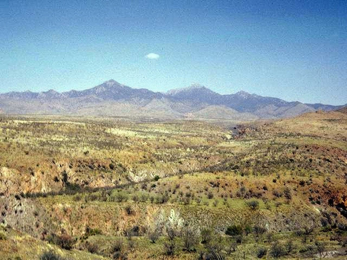 Landscape Arizona Mountains Desert A4 Photo Print