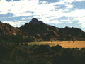 Landscape Arizona Mountains Sunset A4 Photo Print