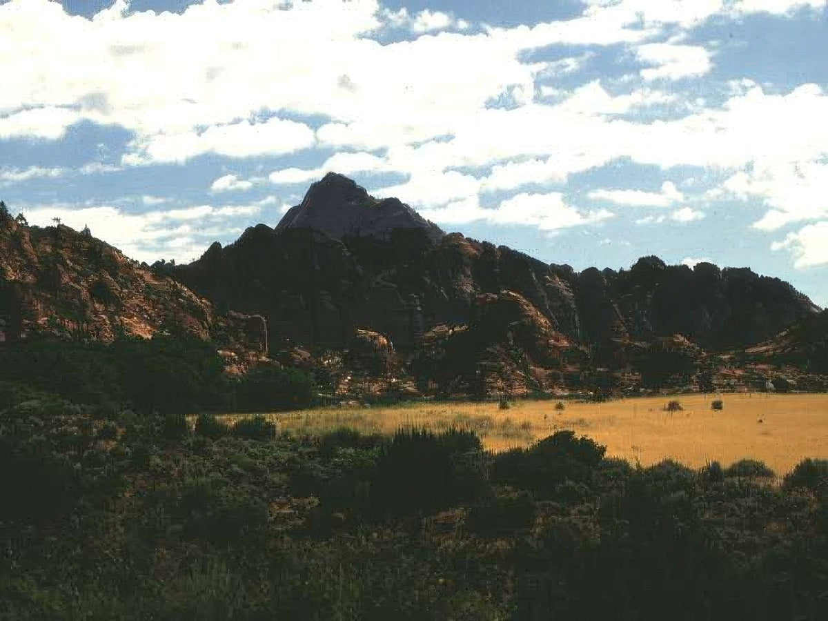 Landscape Arizona Mountains Sunset A4 Photo Print