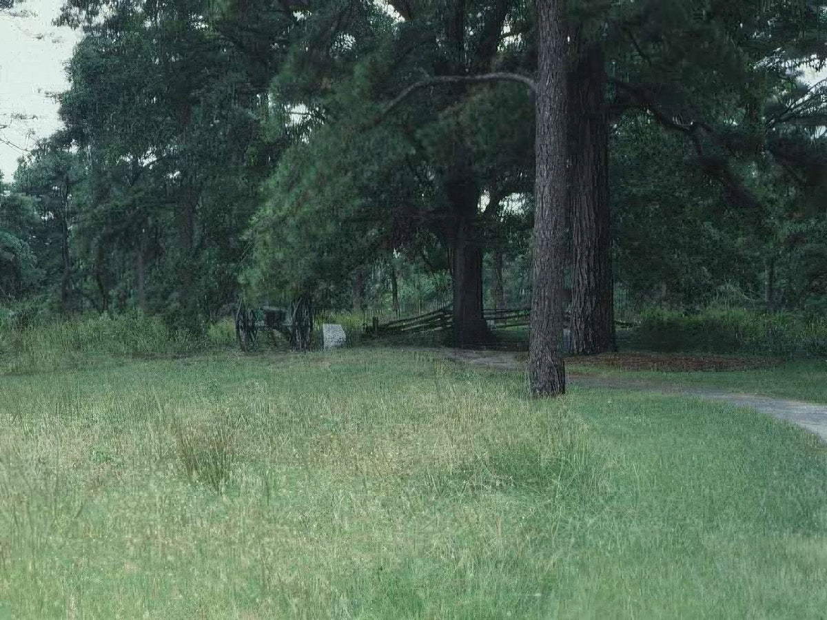 Landscape Artillery Carriage Brandy A4 Photo Print