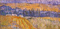 Landscape At Auvers In Rain 1890 A4 Photo Print