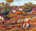Landscape At Cagnes Renoir A4 Photo Print