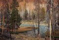 Landscape Autumn Forest Landscape 2 A4 Photo Print