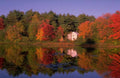 Landscape Autumn Landscape Reflection 2 A4 Photo Print