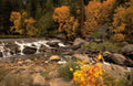 Landscape Autumn Waterfall Landscape A4 Photo Print