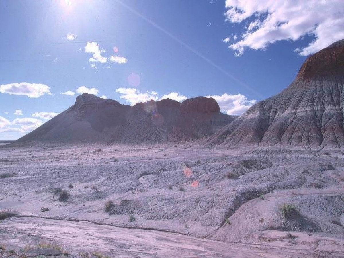 Landscape Badlands Landscape Sky 1 A4 Photo Print