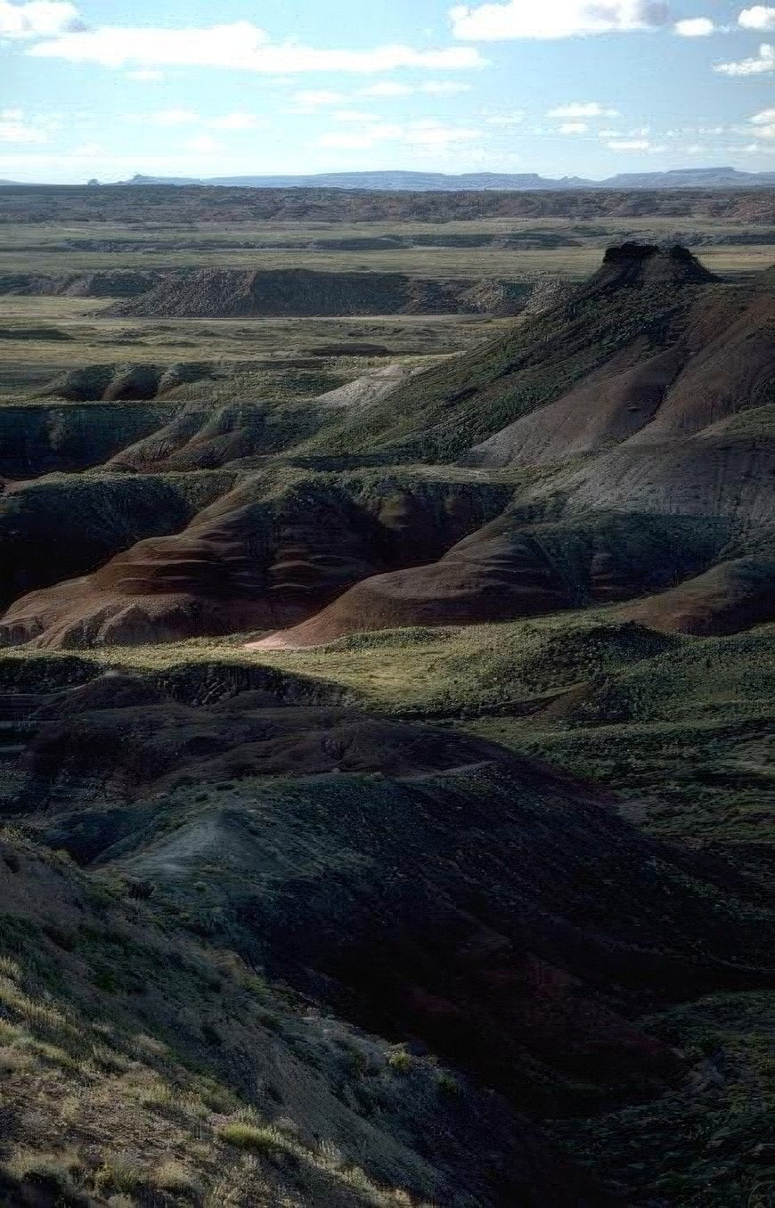 Landscape Badlands Landscape Sky 2 A4 Photo Print