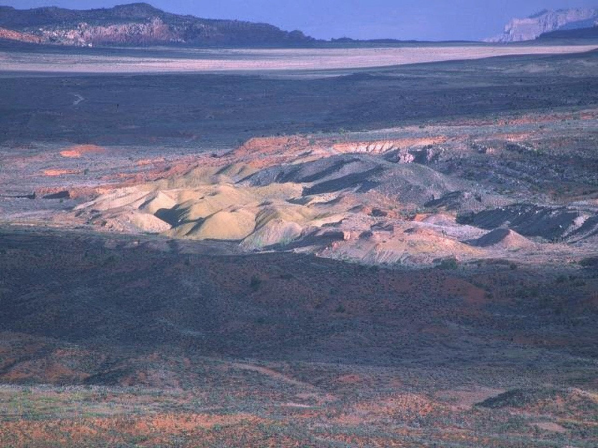 Landscape Badlands Montana Sky 2 A4 Photo Print