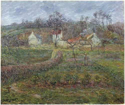 Landscape In A Valley 1898 A4 Photo Print
