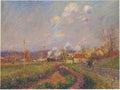 Landscape In Autumn 1909 A4 Photo Print