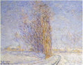 Landscape In Snow 1899 A4 Photo Print