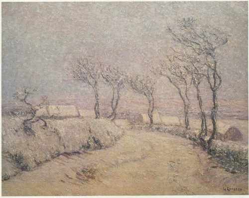 Landscape In Snow 1900 A4 Photo Print