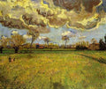 Landscape Under A Stormy Sky 1888 A4 Photo Print