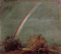 Landscape With A Double Rainbow Art A4 Photo Print