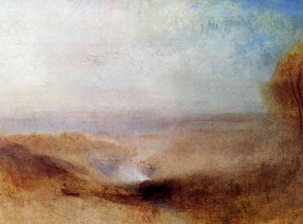 Landscape With A River Joseph Mallord Turner A4 Photo Print