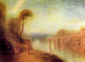Landscape With A Woman With A Tambourine Joseph Mallord Turner A4 Photo Print