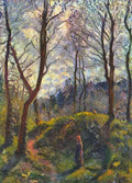 Landscape With Big Trees Pissarro Impressionism A4 Photo Print