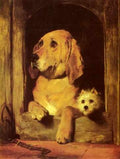 Landseer Sir Edwin Henry Dignity And Impudence A4 Photo Print