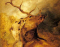 Landseer Sir Edwin Henry Stag And Hound A4 Photo Print