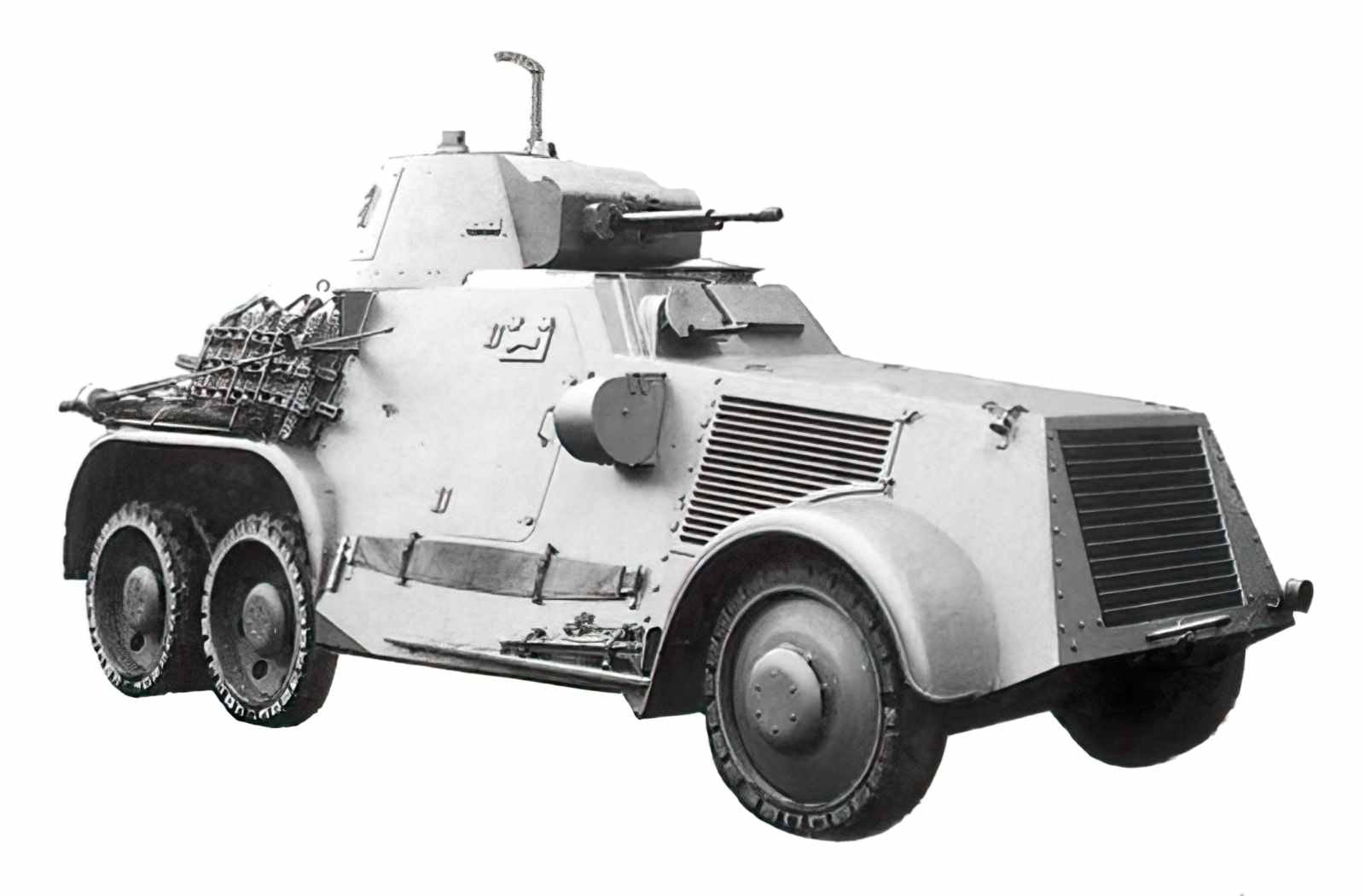 Landsverk L180 Armored Car Sweden A4 Photo Print