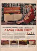 Lane Cedar Chest 1 Vintage Retro Advert Ads A4 Photo Print