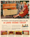 Lane Cedar Chest Vintage Retro Advert Poster A4 Photo Print