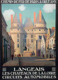 Langeais by Constant Duval Vintage Advert A4 Photo Print