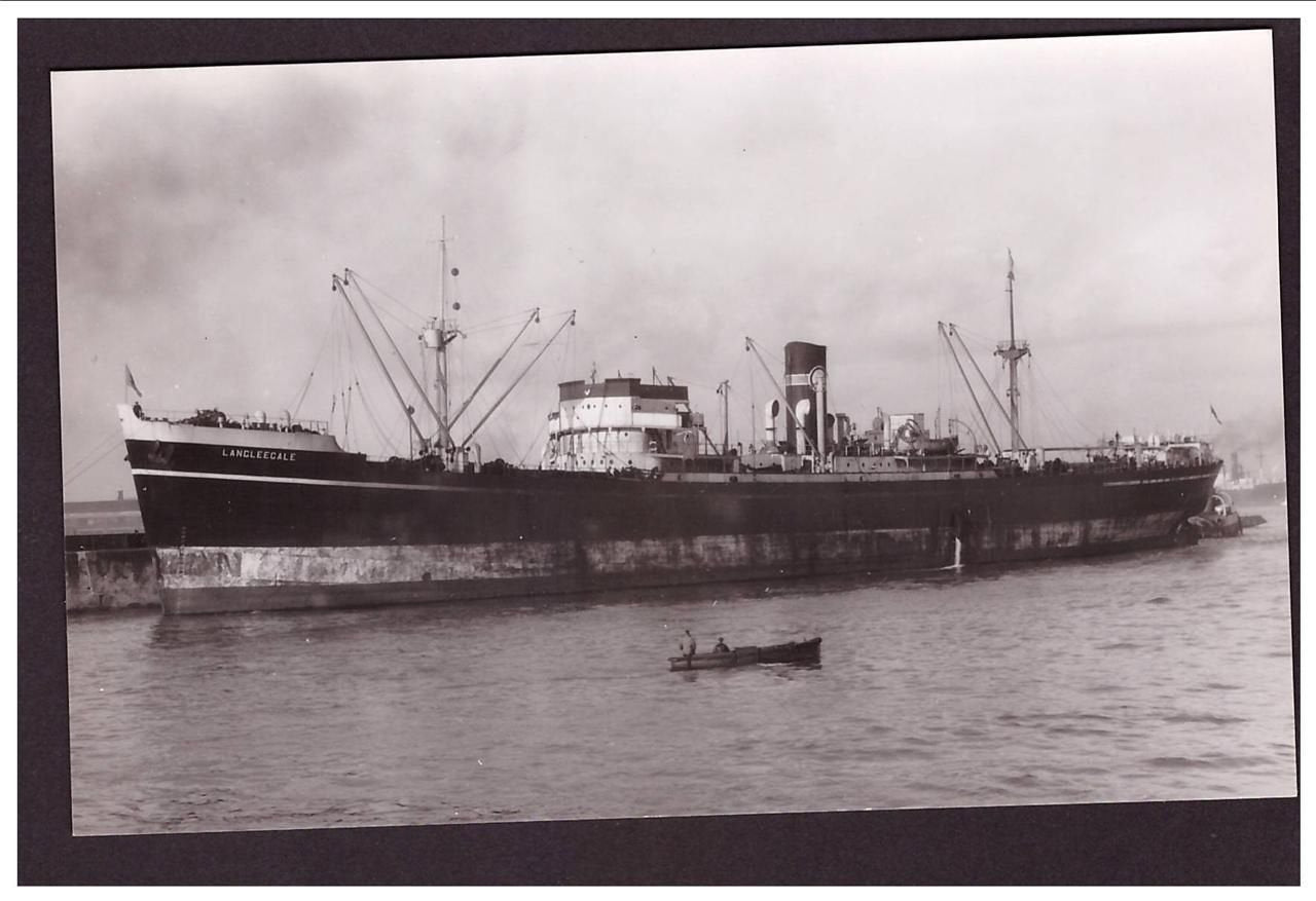 Langleegne Medomsley Ss Co B1941 As Empire Gale Steam ship A4 Photo Print