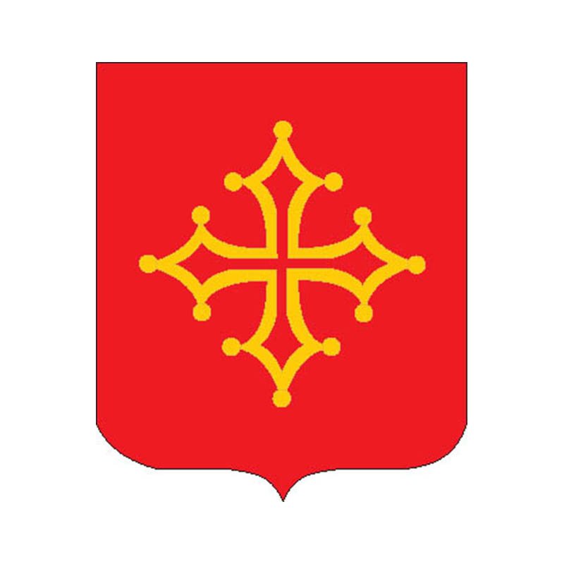 Languedoc Prov Coat Of Arms N3167 A4 Photo Print