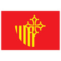 Languedocroussillon Reg Flag N3173 A4 Photo Print