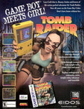 Lara Croft Gameboy Vintage Retro Advert Poster A4 Photo Print
