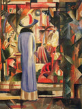 Large Bright Showcase Macke A4 Photo Print